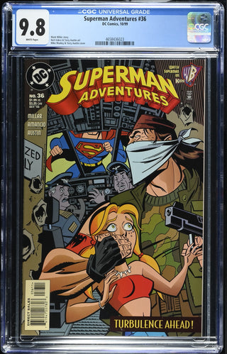 Superman Adventures #36 (10/99) Graded CGC 9.8