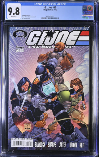G.I. Joe #12 (11/02) Graded CGC 9.8