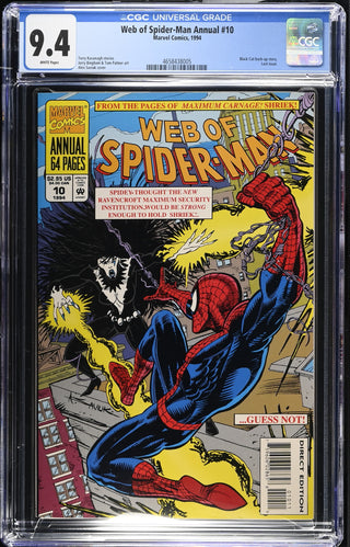 Web of Spider-Man Annual #10 (1994) Graded CGC 9.4