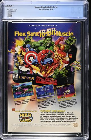 Spider-Man Unlimited #14 (12/96) Graded CGC 9.8