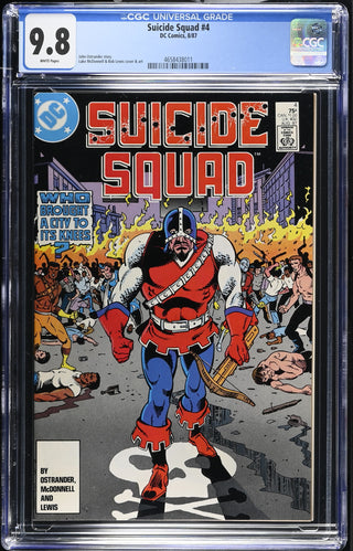 Suicide Squad #4 (8/87) Graded CGC 9.8