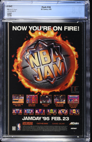 Flash #100 (4/95) Graded CGC 9.8