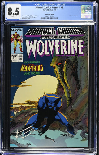 Marvel Comics Presents #8 (3/89) Graded CGC 8.5 Newsstand Edition