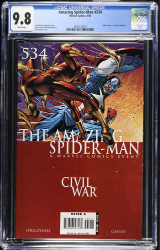 Amazing Spider-Man #534 (09/06) Graded CGC 9.8