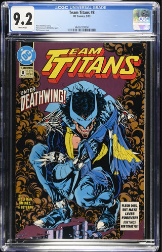 Team Titans #8 (5/93) Graded CGC 9.2