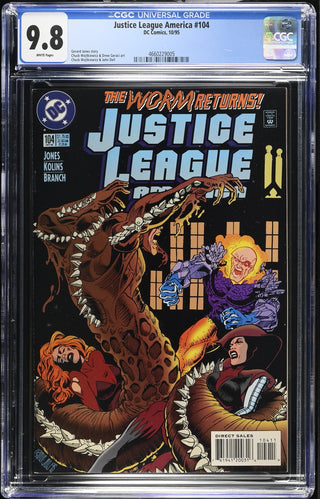 Justice League America #104 (10/95) Graded CGC 9.8
