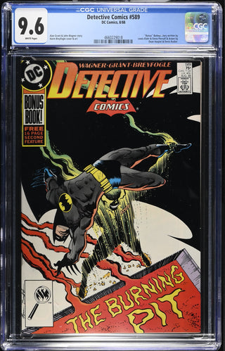 Detective Comics #589 (8/88) Graded CGC 9.6