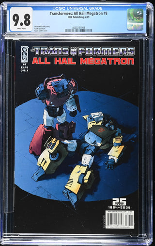 Transformers: All Hail Megatron #8 (2/09) Graded CGC 9.8