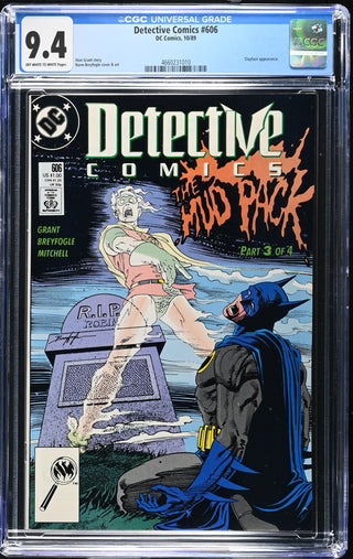 Detective Comics #606 (10/89) Graded CGC 9.4