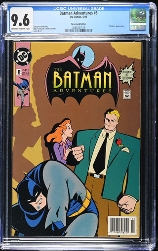 Batman Adventures #8 (5/93) Graded CGC 9.6 Newsstand Edition