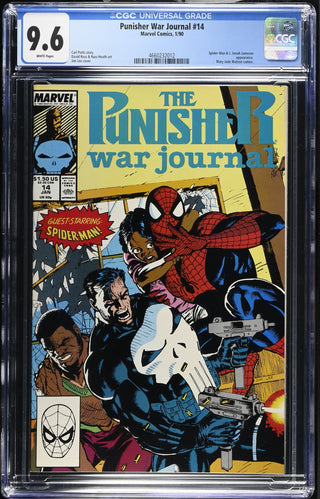 Punisher War Journal #14 (1/90) Graded CGC 9.6