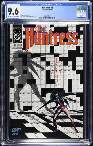 Huntress #8 (11/89) Graded CGC 9.6