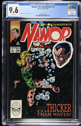 Namor, the Sub-Mariner #6 (9/90) Graded CGC 9.6