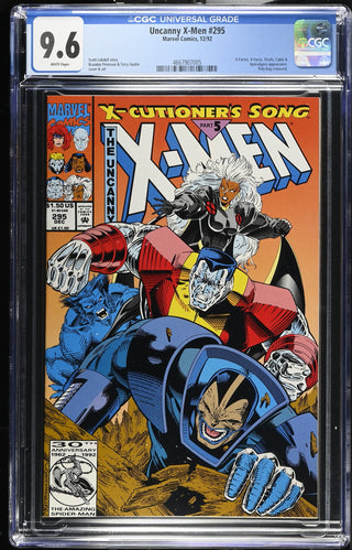 Uncanny X-Men #295 (12/92) Graded CGC 9.6