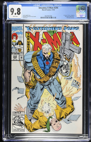 Uncanny X-Men #294 (11/92) Graded CGC 9.8