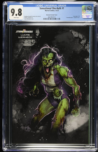 Sensational She-Hulk #1 (12/23) Graded CGC 9.8 Werneck Variant Cover