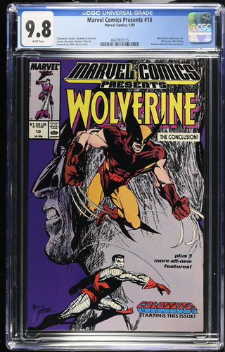 Marvel Comics Presents #10 (1/89) Graded CGC 9.8