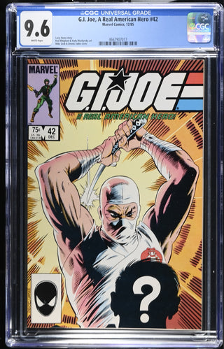 G.I. Joe, A Real American Hero #42 (12/85) Graded CGC 9.6