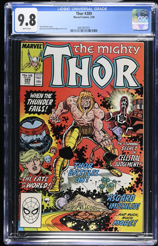 Thor #389 (3/88) Graded CGC 9.8