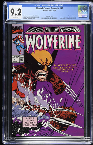 Marvel Comics Presents #47 (1990) Graded CGC 9.2