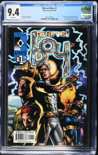 Marvel Boy #1 (8/00) Graded CGC 9.4