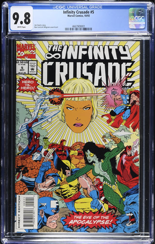 Infinity Crusade #5 (10/93) Graded CGC 9.8