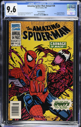 Amazing Spider-Man Annual #28 (1994) Graded CGC 9.6 Newsstand Edition