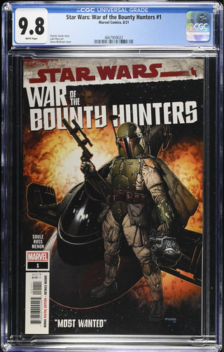 Star Wars: War of the Bounty Hunters #1 (8/21) Graded CGC 9.8