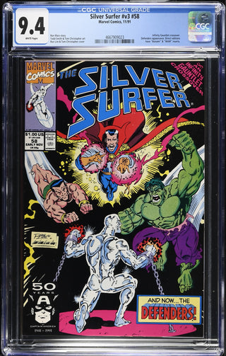 Silver Surfer #v3 #58 (11/91) Graded CGC 9.4