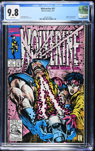 Wolverine #61 (9/92) Graded CGC 9.8