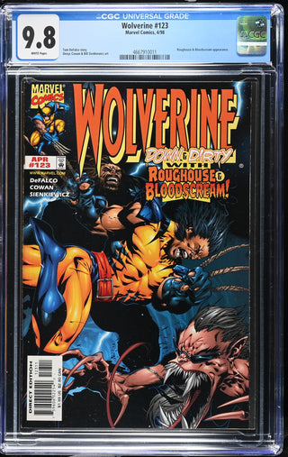 Wolverine #123 (4/98) Graded CGC 9.8