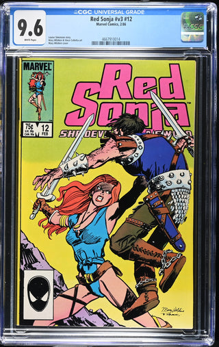 Red Sonja #v3 #12 (2/86) Graded CGC 9.6