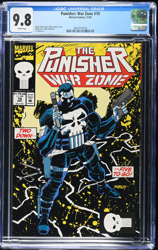 Punisher: War Zone #10 (12/92) Graded CGC 9.8