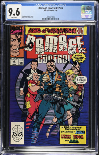 Damage Control #v2 #4 (2/90) Graded CGC 9.6