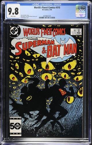 World's Finest Comics #315 (5/85) Graded CGC 9.8