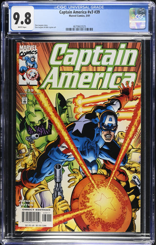 Captain America #v3 #39 (3/01) Graded CGC 9.8