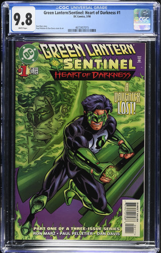 Green Lantern/Sentinel: Heart of Darkness #1 (3/98) Graded CGC 9.8