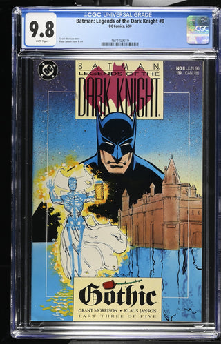 Batman: Legends of the Dark Knight #8 (6/90) Graded CGC 9.8