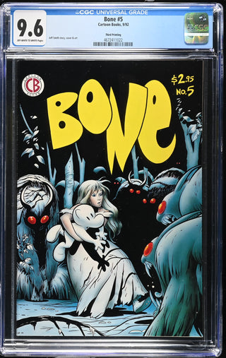 Bone #5 (9/92) Graded CGC 9.6 Third Printing