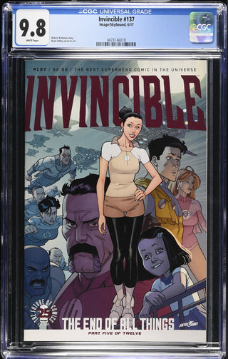 Invincible #137 (6/17) Graded CGC 9.8