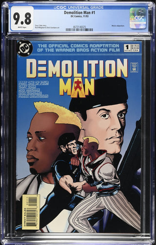 Demolition Man #1 (11/93) Graded CGC 9.8 - Pop 4 none higher