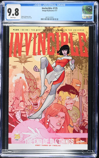 Invincible #135 (4/17) Graded CGC 9.8