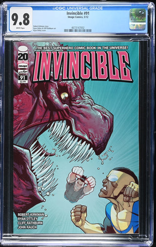 Invincible #91 (5/12) Graded CGC 9.8