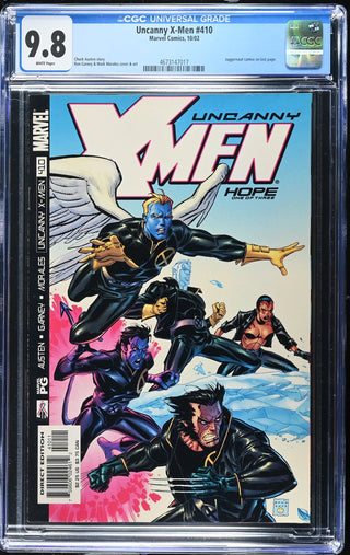 Uncanny X-Men #410 (10/02) Graded CGC 9.8