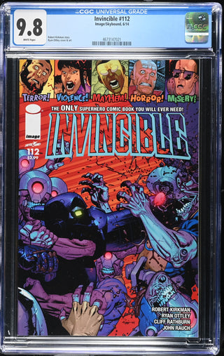 Invincible #112 (6/14) Graded CGC 9.8