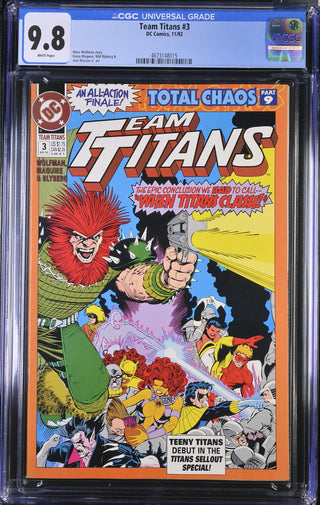 Team Titans #3 (11/92) Graded CGC 9.8