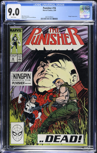 Punisher #16 (2/89) Graded CGC 9