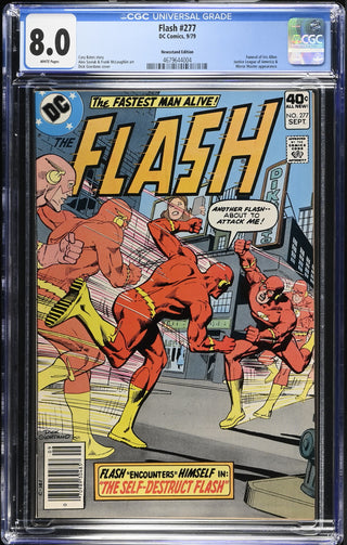 Flash #277 (9/79) Graded CGC 8 Newsstand Edition