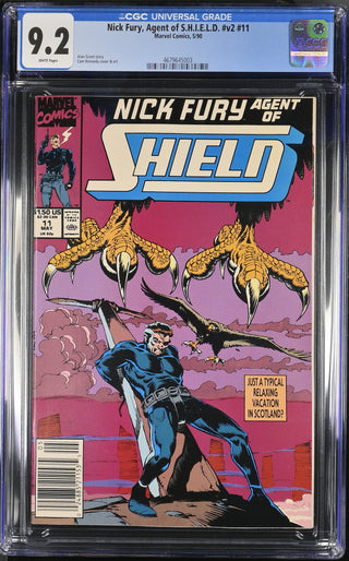 Nick Fury, Agent of S.H.I.E.L.D. #v2 #11 (5/90) Graded CGC 9.2