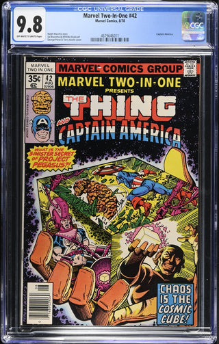 Marvel Two-In-One #42 (8/78) Graded CGC 9.8
